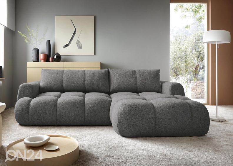 Угловой диван-кровать Miina с ящиком для белья увеличить