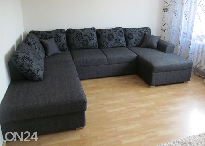 Угловой диван-кровать Silver XL Jumbo с ящиком увеличить