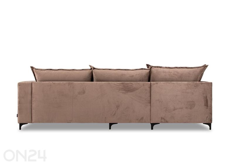 Угловой диван Chilux левый, светло-коричневый увеличить