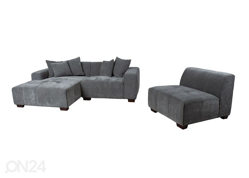 Угловой диван Dahlia, левый угол увеличить