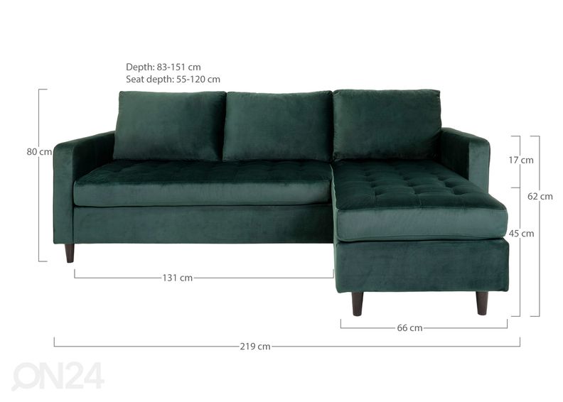 Угловой диван Frosinone увеличить