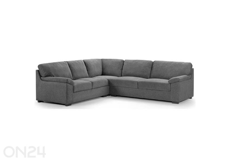 Угловой диван Kambo, темно-серый увеличить