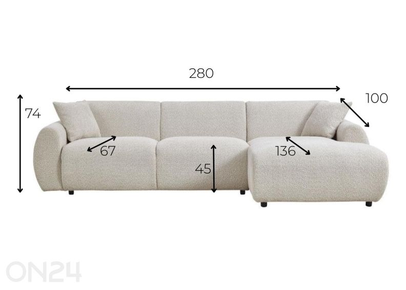 Угловой диван Marita увеличить