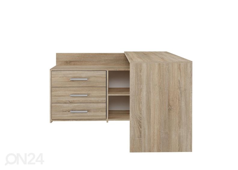 Угловой рабочий стол увеличить