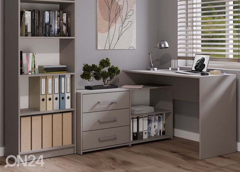 Угловой рабочий стол увеличить