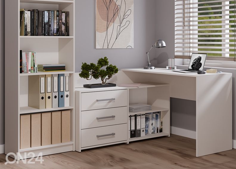 Угловой рабочий стол увеличить