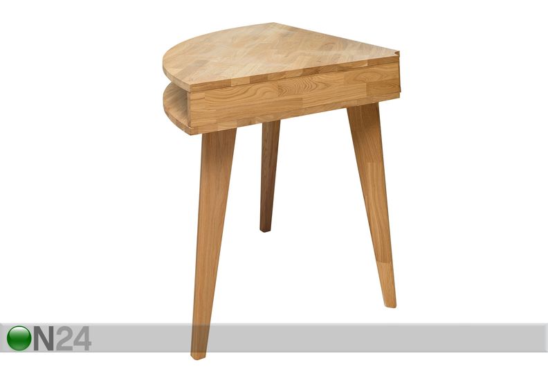 Угловой стол из массива дуба Scan увеличить