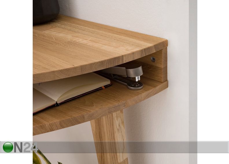 Угловой стол из массива дуба Scan увеличить