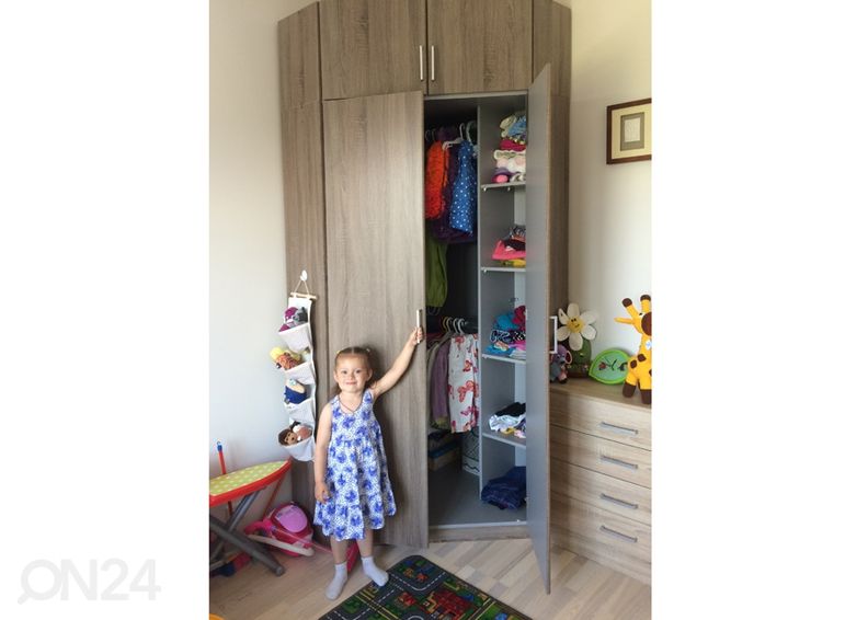 Угловой шкаф платяной Click увеличить