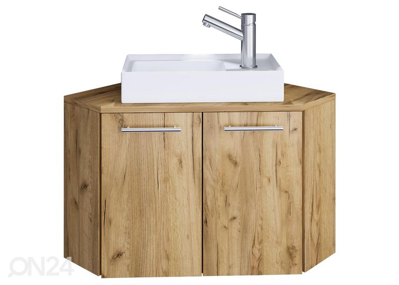 Угловой шкаф под раковину + раковина увеличить