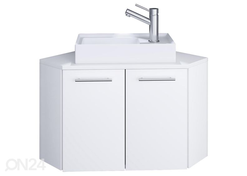 Угловой шкаф под раковину + раковина увеличить