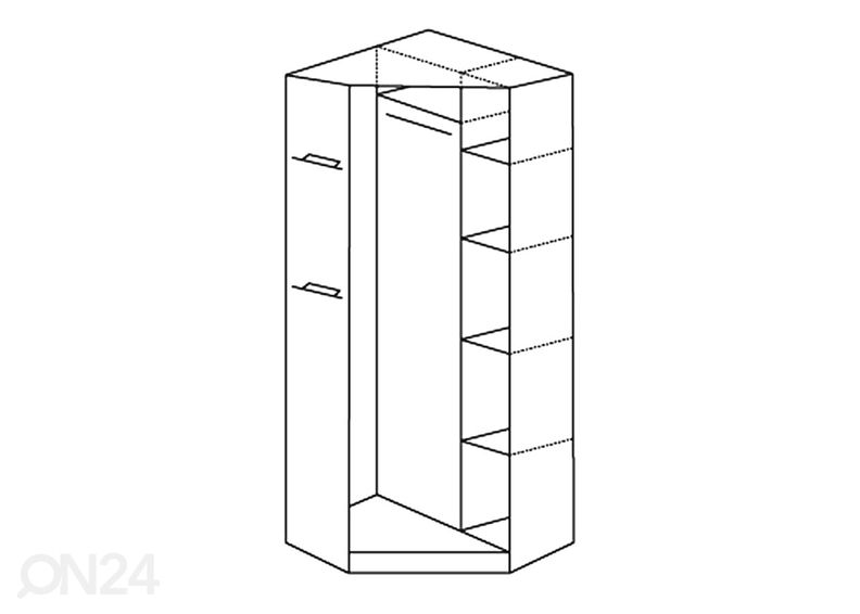 Угловой шкаф Game увеличить