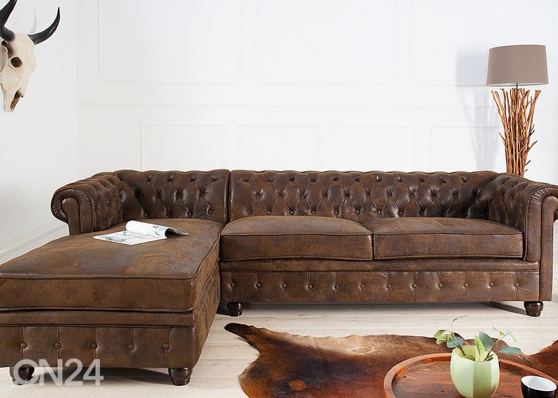 Углово диван Chesterfield увеличить