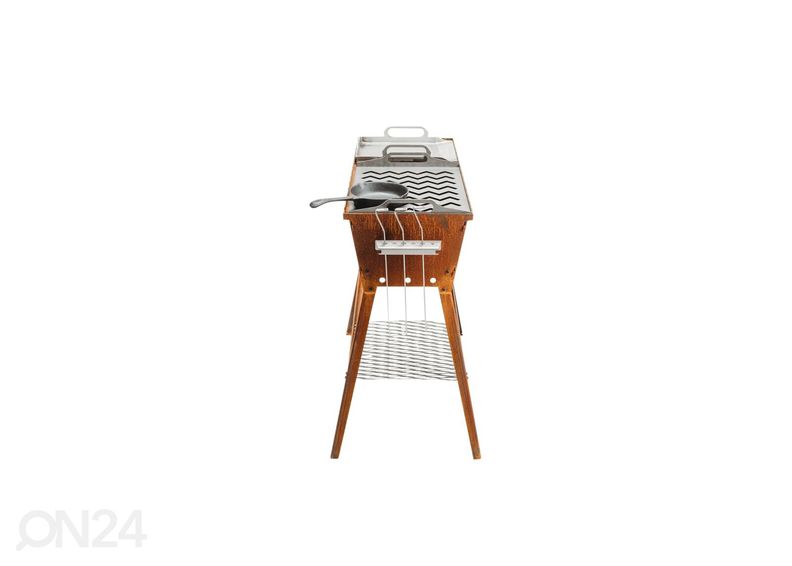 Угольный гриль из стали Cor-Ten GrillSymbol Naked Chef увеличить