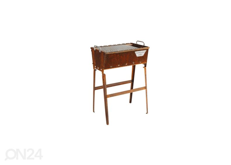 Угольный гриль Cor-Ten steel GrillSymbol Naked Chef XS увеличить