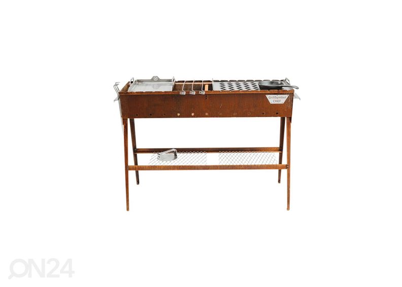 Угольный гриль GrillSymbol Naked Chef XL увеличить