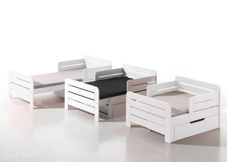 Удлиняющаяся кровать Jumper 90x140/160/190 cm увеличить