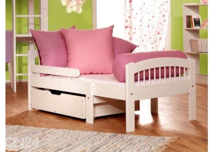 Удлиняющаяся кровать Linden 75x100+42+42 cm увеличить