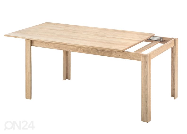 Удлиняющийся обеденный стол из дуба Liina 140-200x90 cm увеличить