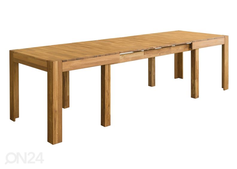 Удлиняющийся обеденный стол из дуба XL 160-280x90 cm увеличить