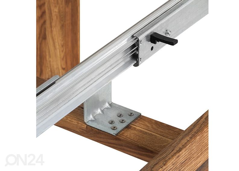 Удлиняющийся обеденный стол из дуба XL 160-280x90 cm увеличить