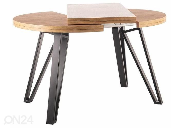 Удлиняющийся обеденный стол 100-168x100 cm увеличить