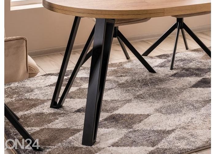 Удлиняющийся обеденный стол 100-168x100 cm увеличить