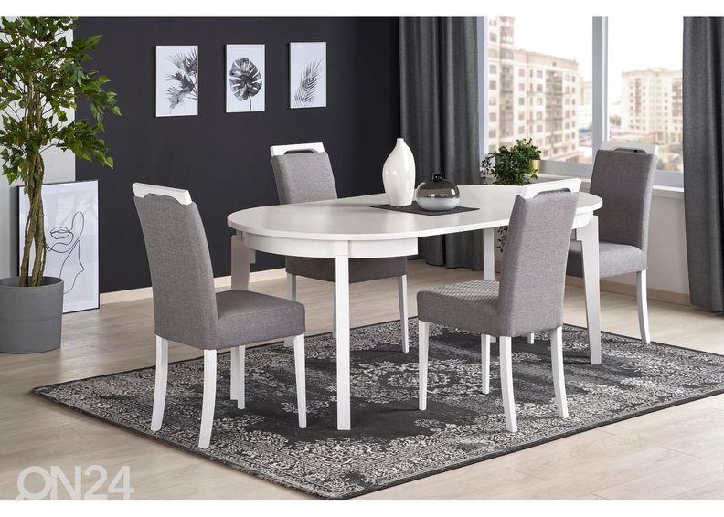 Удлиняющийся обеденный стол 100/200x100 cm увеличить