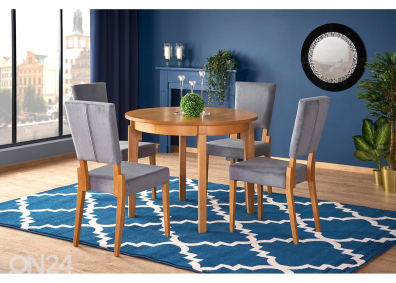 Удлиняющийся обеденный стол 100/200x100 cm увеличить