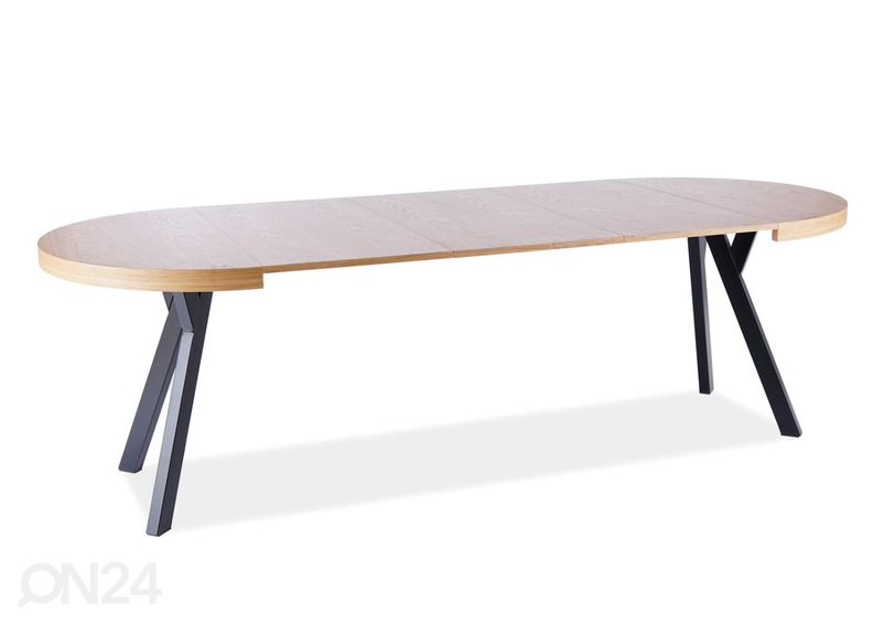 Удлиняющийся обеденный стол 100-250x100 cm увеличить