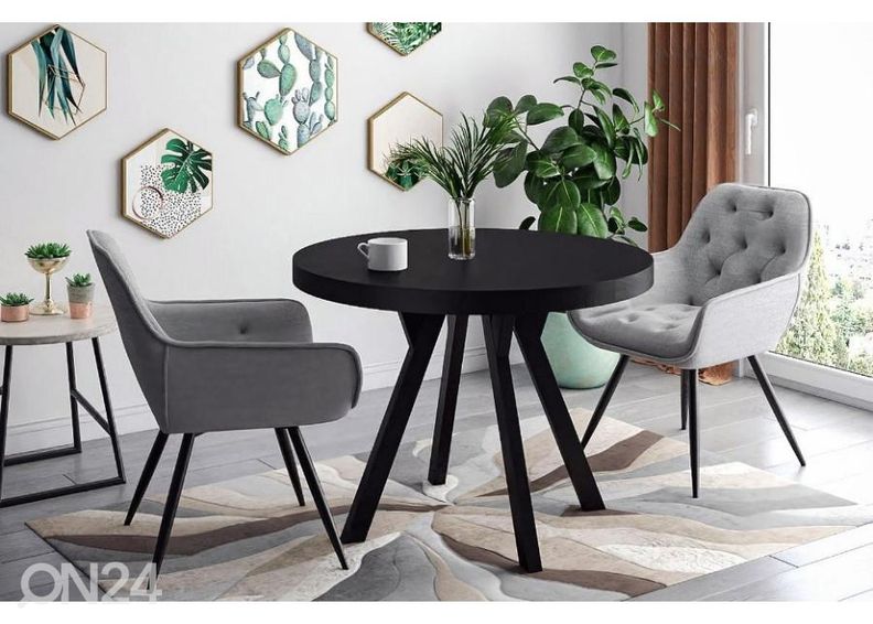 Удлиняющийся обеденный стол 100-250x100 cm увеличить