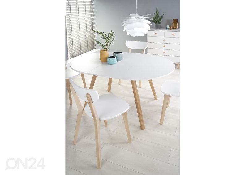 Удлиняющийся обеденный стол 102/142x102 cm увеличить