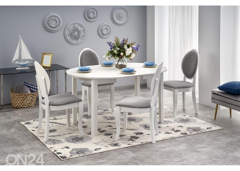 Удлиняющийся обеденный стол 102/142x102 cm увеличить