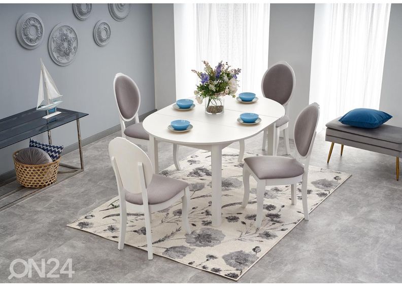 Удлиняющийся обеденный стол 102/142x102 cm увеличить