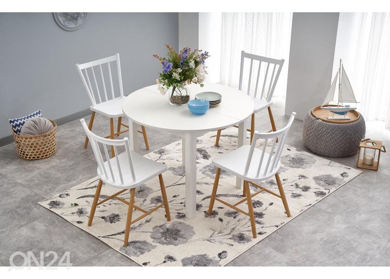 Удлиняющийся обеденный стол 102/142x102 cm увеличить