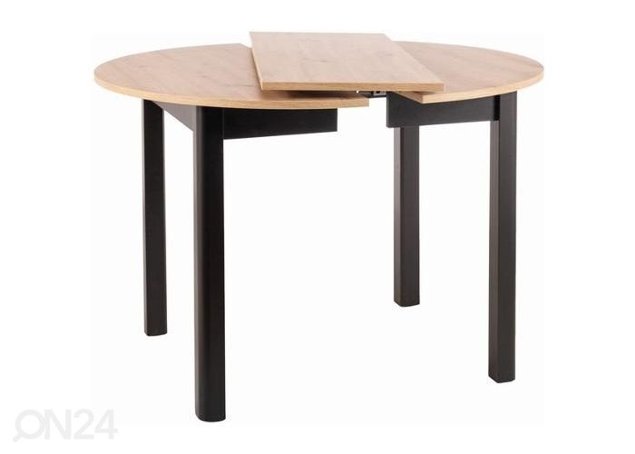 Удлиняющийся обеденный стол 102-144x102 cm увеличить