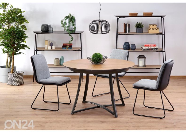 Удлиняющийся обеденный стол 118/148x118 cm увеличить