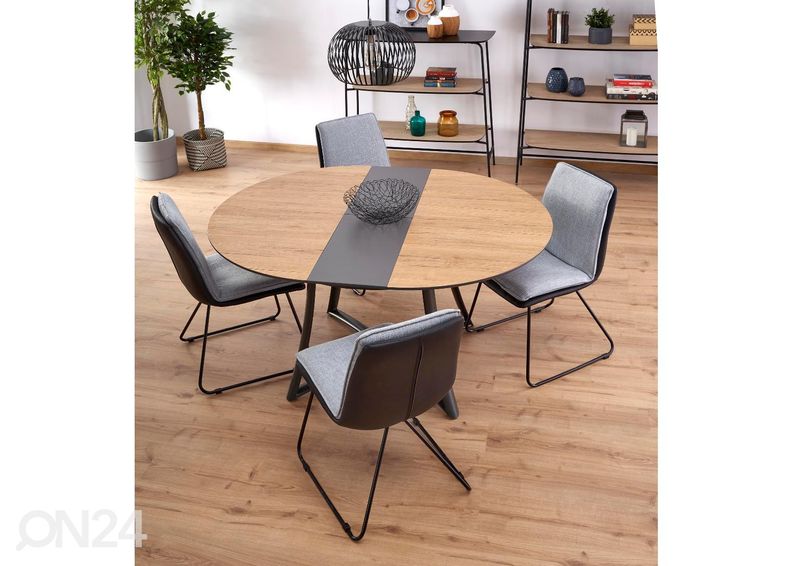 Удлиняющийся обеденный стол 118/148x118 cm увеличить