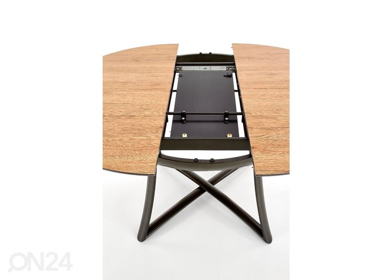 Удлиняющийся обеденный стол 118/148x118 cm увеличить