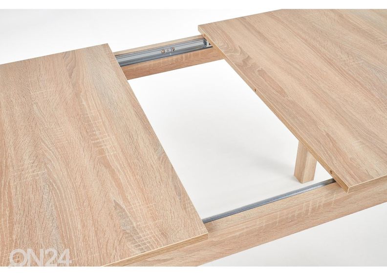 Удлиняющийся обеденный стол 118/158x75 cm увеличить