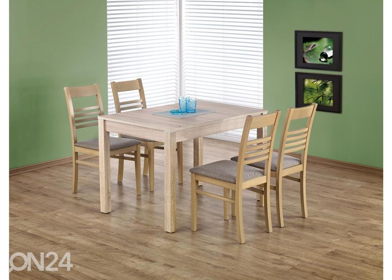 Удлиняющийся обеденный стол 118/158x75 cm увеличить