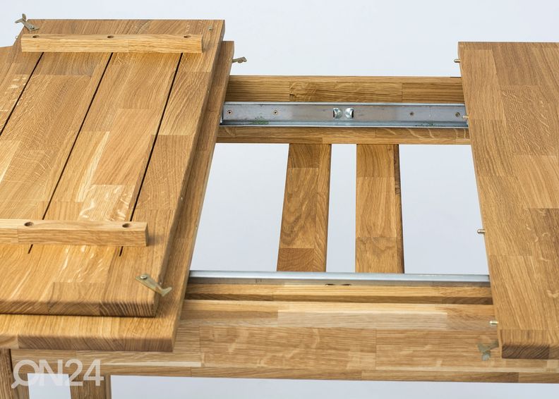 Удлиняющийся обеденный стол 120/150x80 cm увеличить