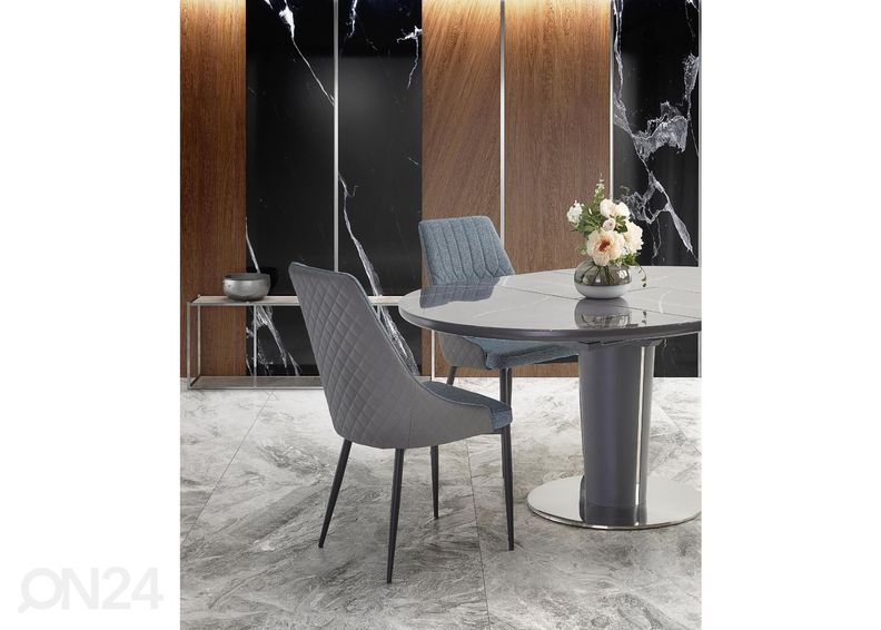 Удлиняющийся обеденный стол 120/160x120 cm увеличить