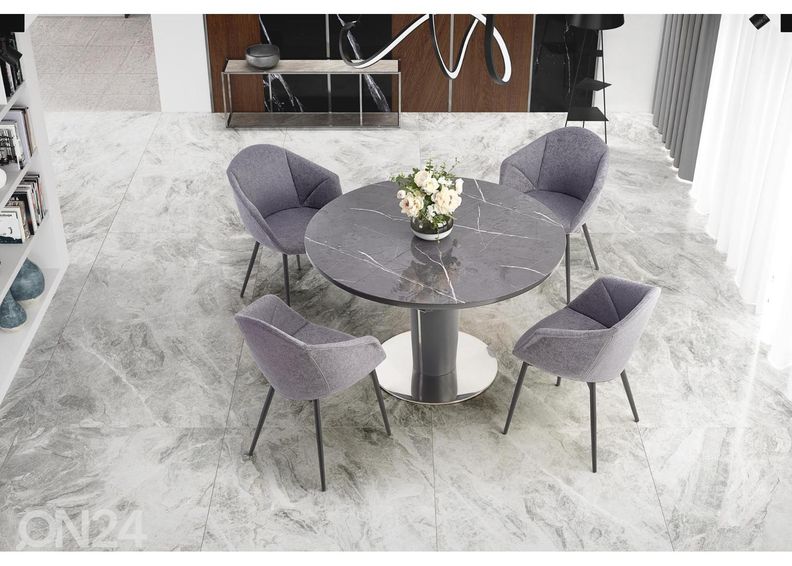 Удлиняющийся обеденный стол 120/160x120 cm увеличить