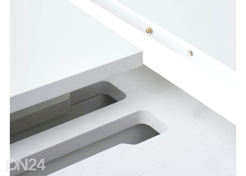 Удлиняющийся обеденный стол 120/167 см увеличить