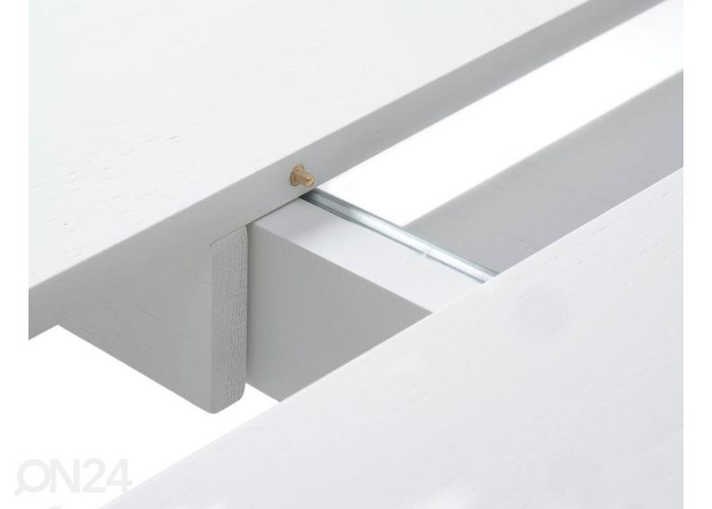 Удлиняющийся обеденный стол 120/167 см увеличить