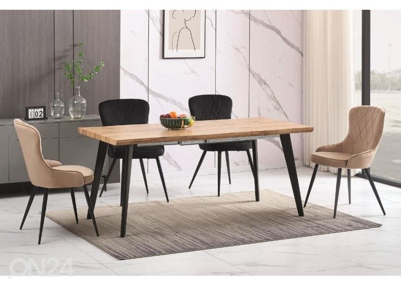 Удлиняющийся обеденный стол 120-180x80 cm увеличить