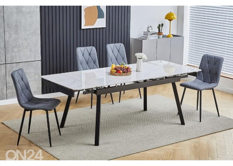 Удлиняющийся обеденный стол 120-180x85 cm увеличить