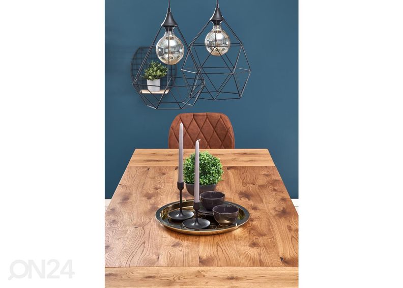 Удлиняющийся обеденный стол 126/206x80 cm увеличить