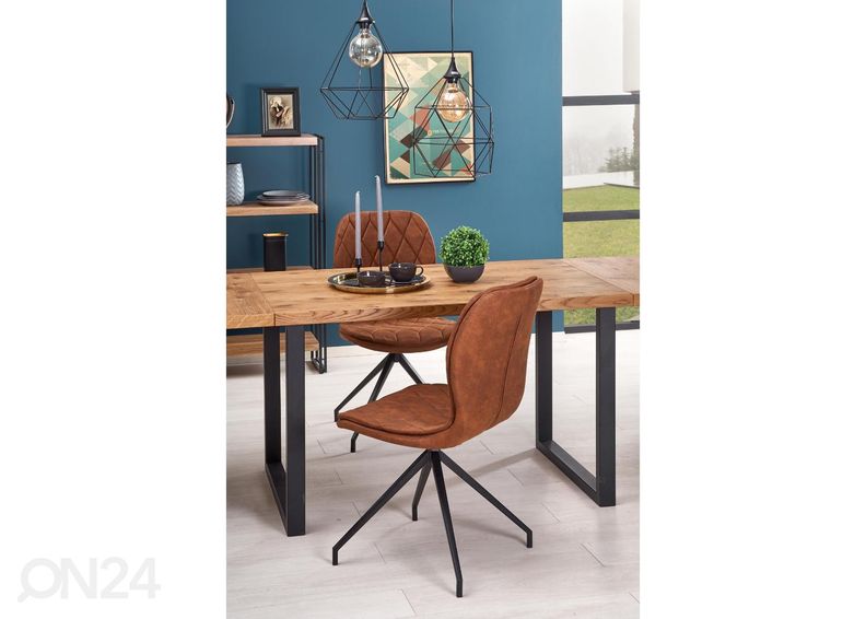 Удлиняющийся обеденный стол 126/206x80 cm увеличить